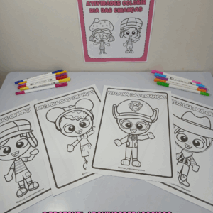 ATIVIDADES PARA COLORIR DIA DAS CRIANÇAS