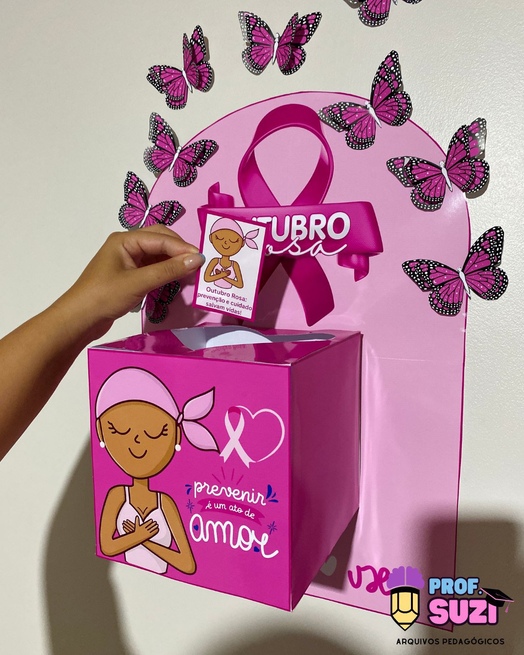 CAIXA OUTUBRO ROSA đ - Imagem 3