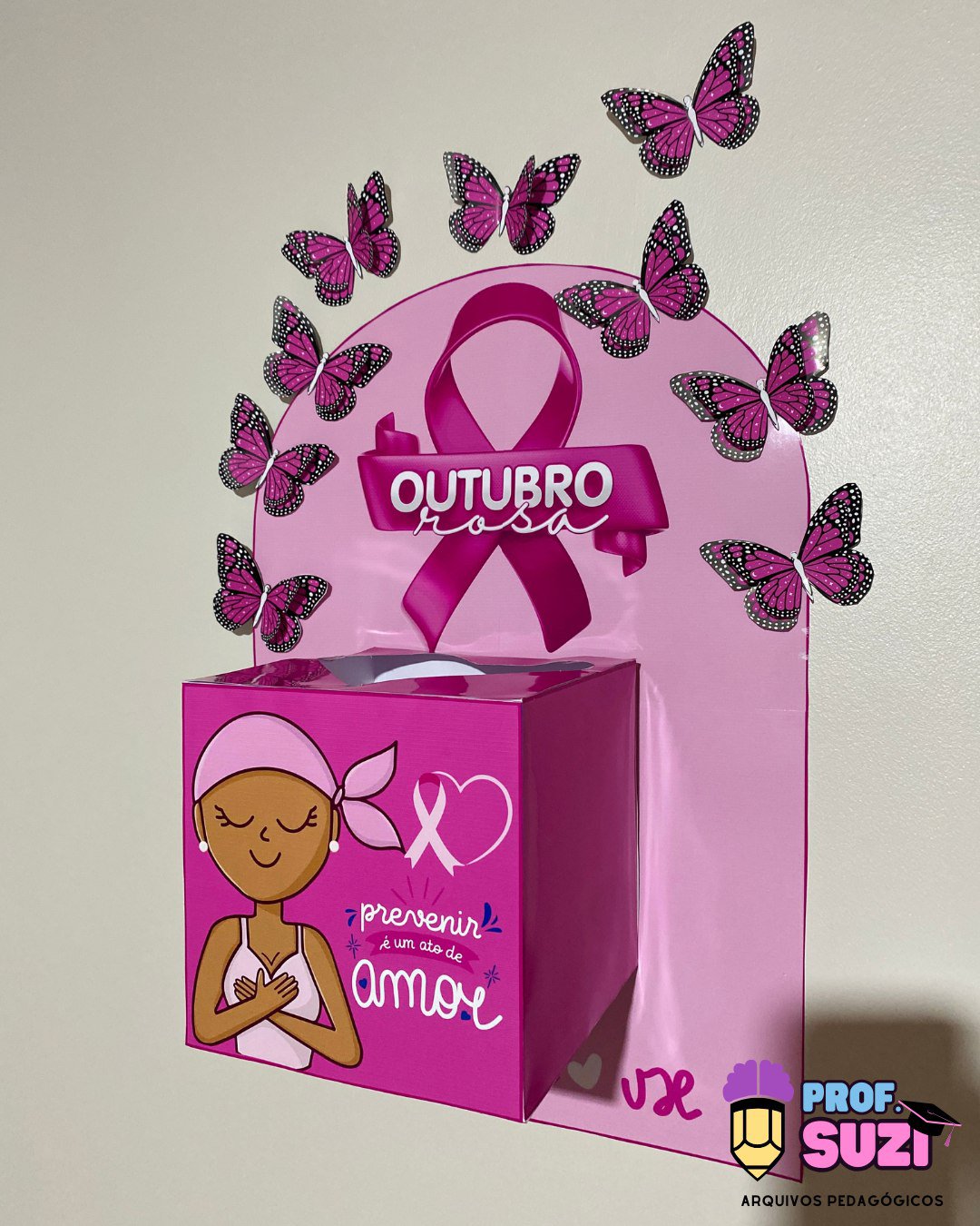 CAIXA OUTUBRO ROSA đ - Imagem 2