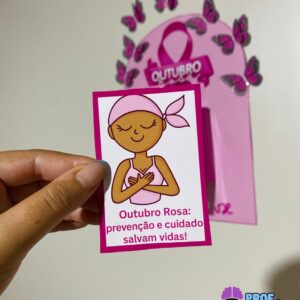 CAIXA OUTUBRO ROSA 🎀