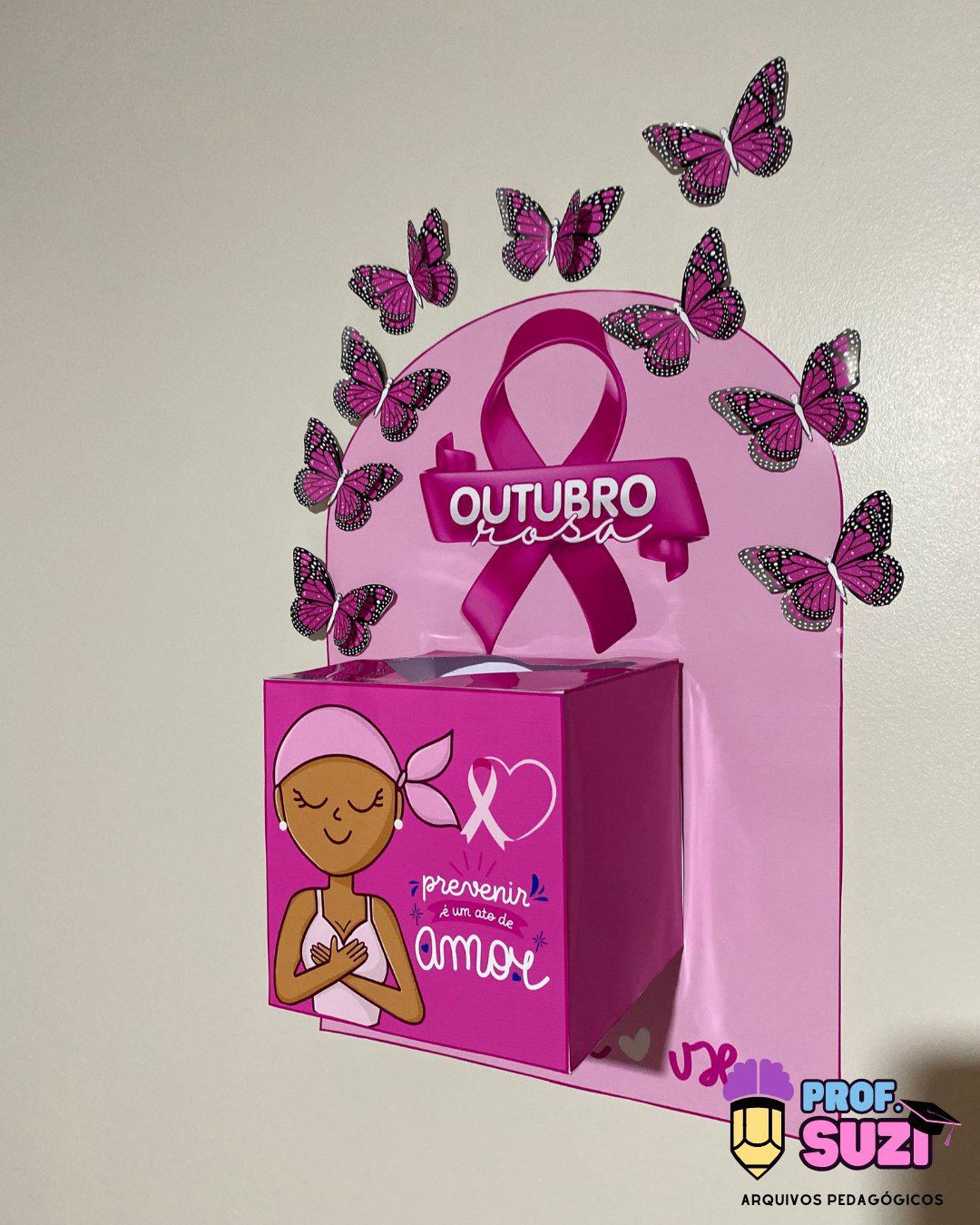 CAIXA OUTUBRO ROSA đ - Imagem 5
