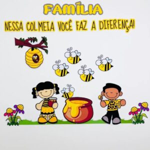 🐝 KIT REUNIÃO DE PAIS COLMÉIA 🐝
