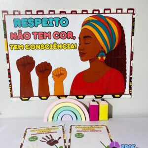 PAINEL + ATIVIDADES CONSCIÊNCIA NEGRA