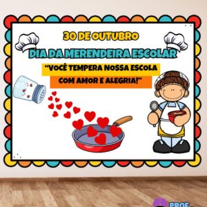 PAINEL DIA DA MERENDEIRA