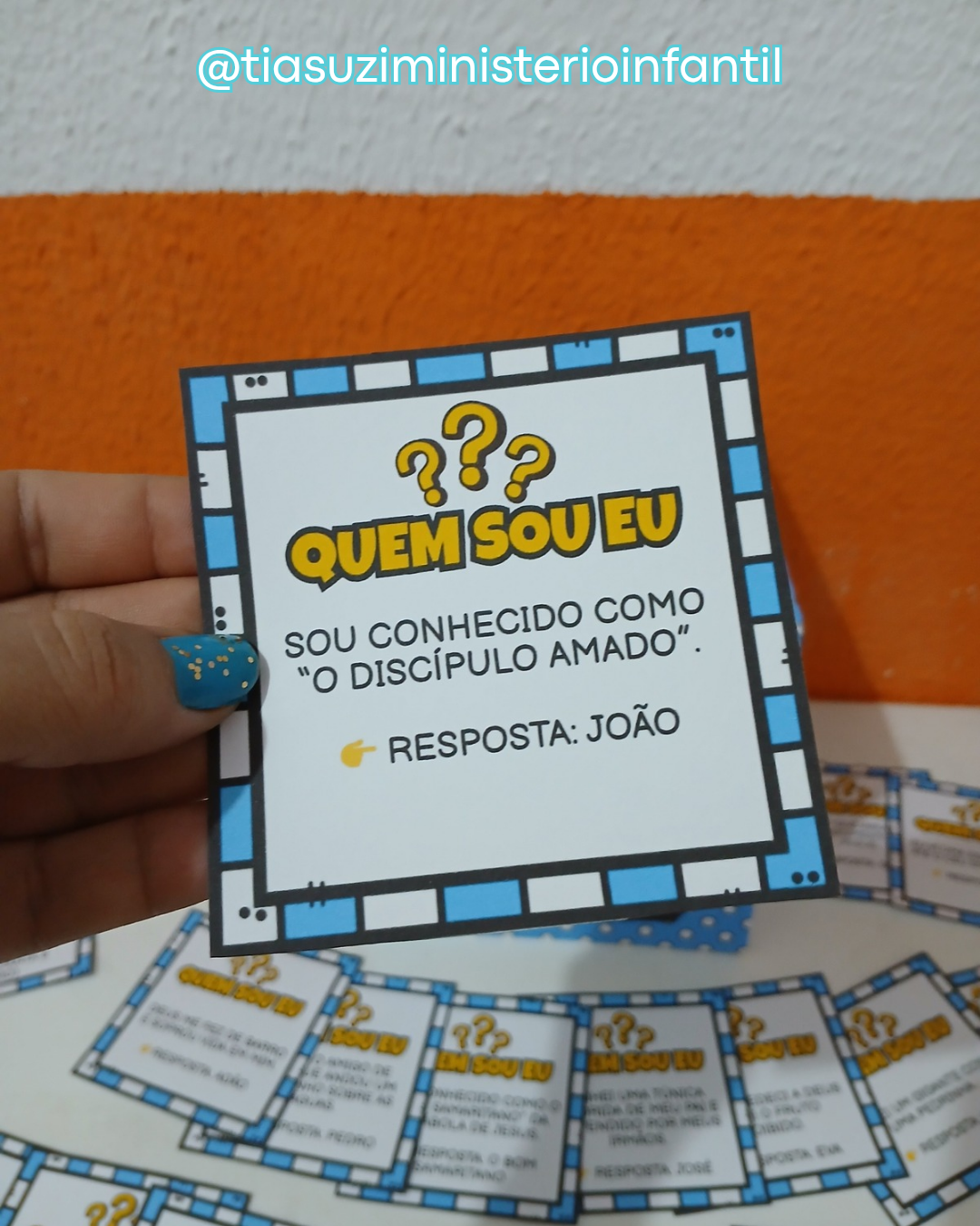 CAIXA "QUEM SOU EU?" BÍBLICA - Imagem 4