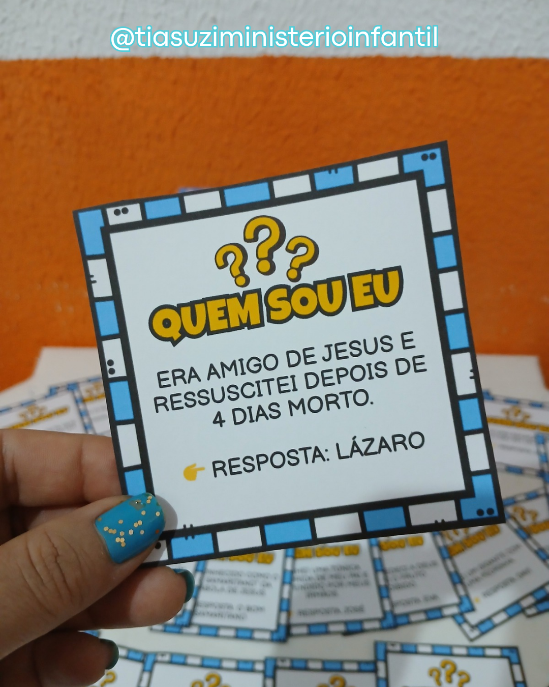 CAIXA "QUEM SOU EU?" BÍBLICA - Imagem 7