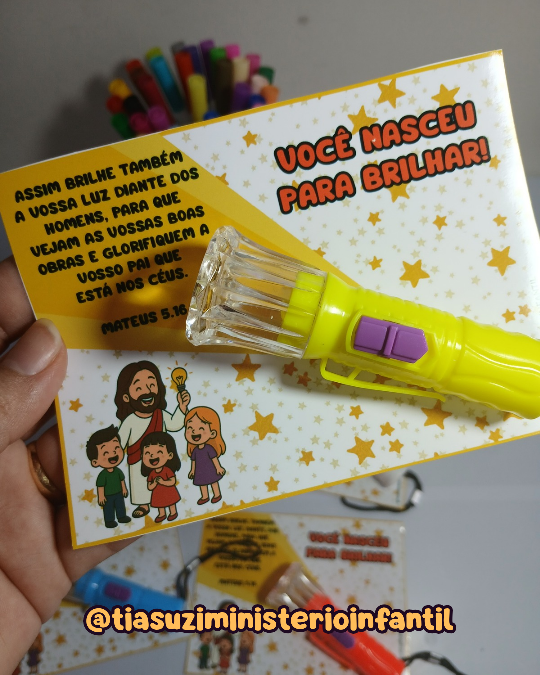CARTÃO VOCÊ NASCEU PARA BRILHAR - Imagem 3