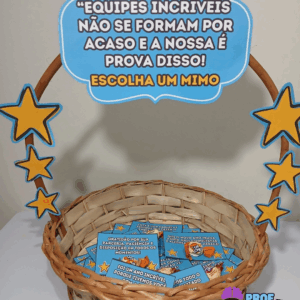 CESTA DA GRATIDÃO PARA EQUIPE DE TRABALHO