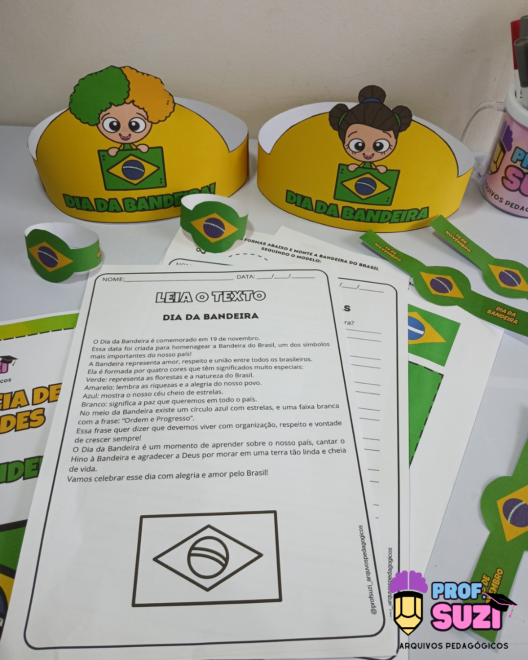 SEQUÊNCIA DE ATIVIDADES DIA DA BANDEIRA - Imagem 4