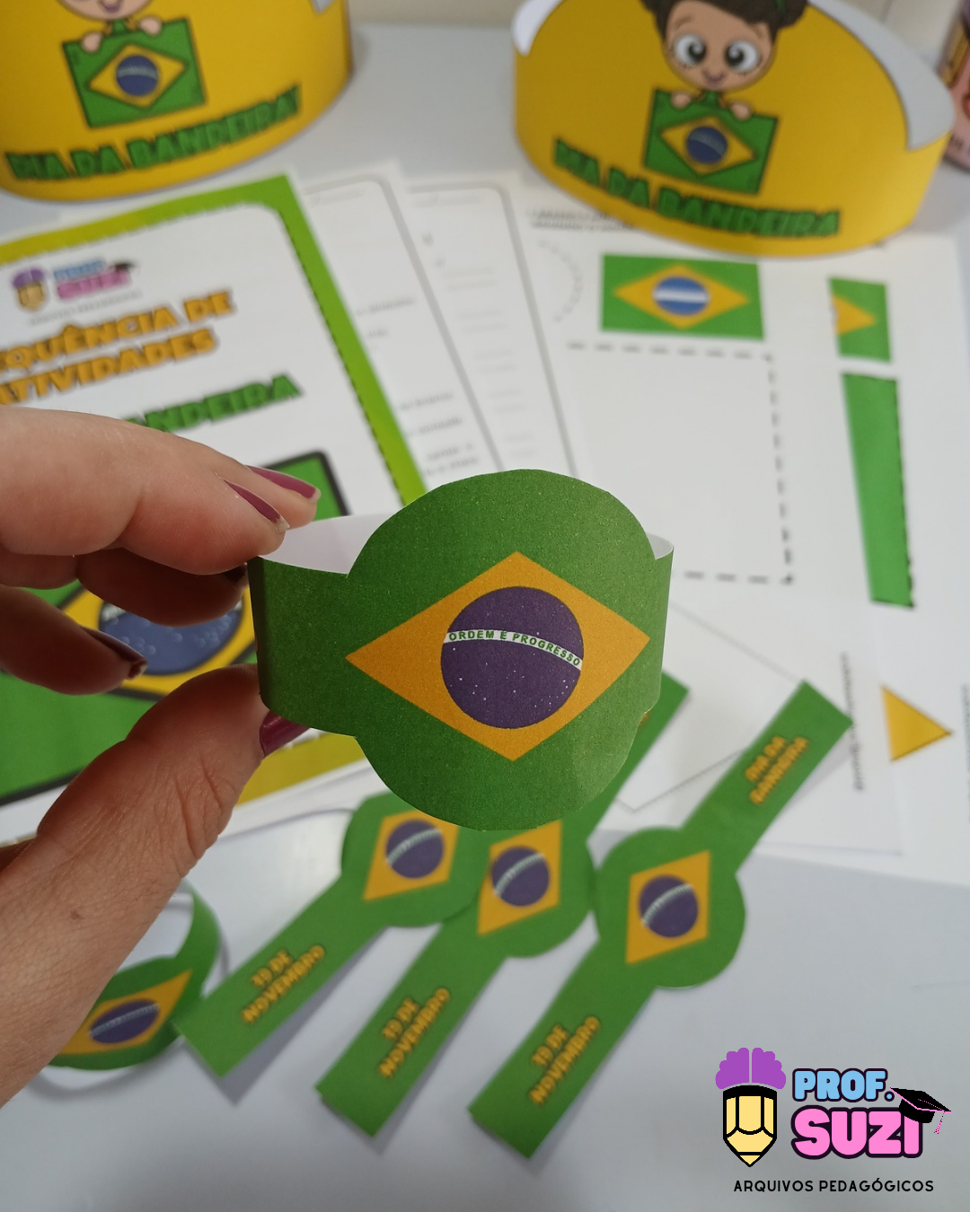 SEQUÊNCIA DE ATIVIDADES DIA DA BANDEIRA - Imagem 7