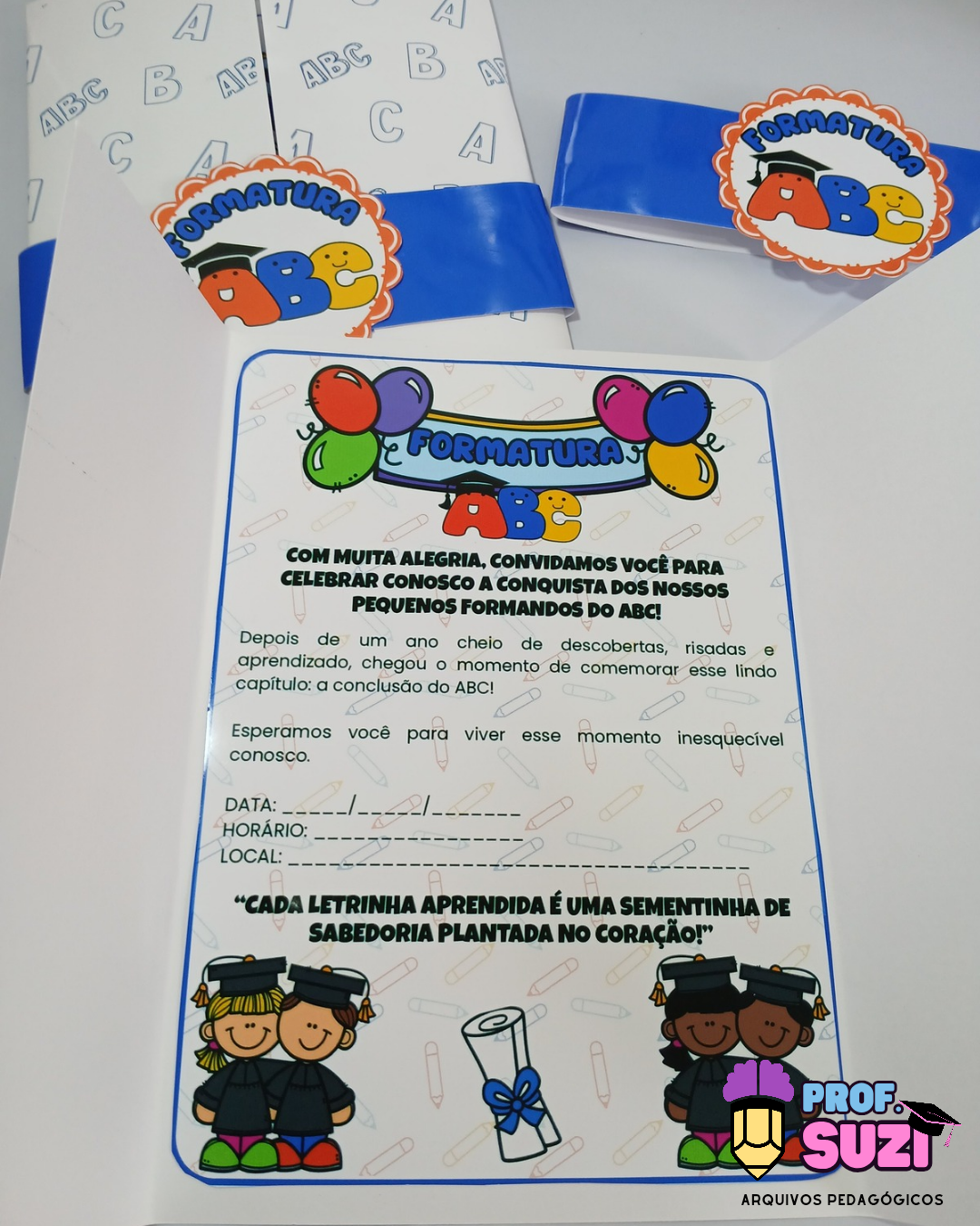 CONVITE DE FORMATURA ABC - Imagem 5