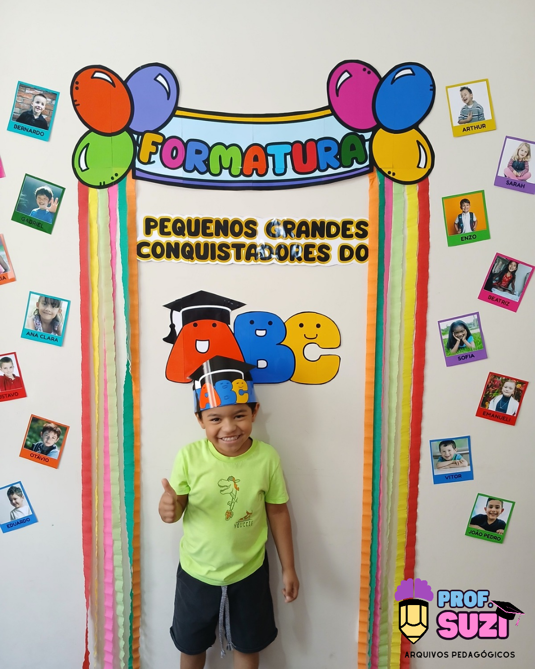 KIT PAINEL DE FORMATURA ABC