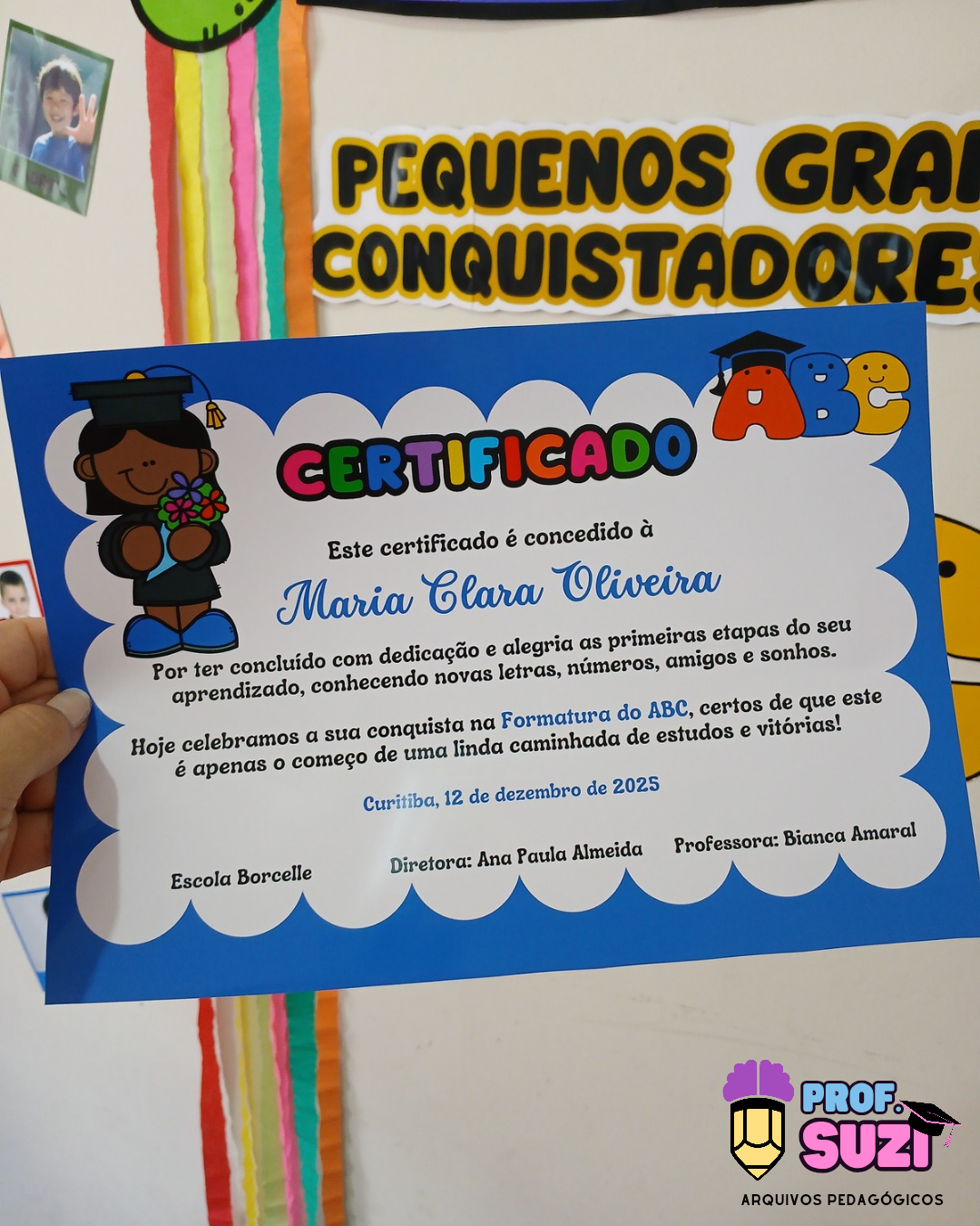 KIT PAINEL DE FORMATURA ABC - Imagem 7