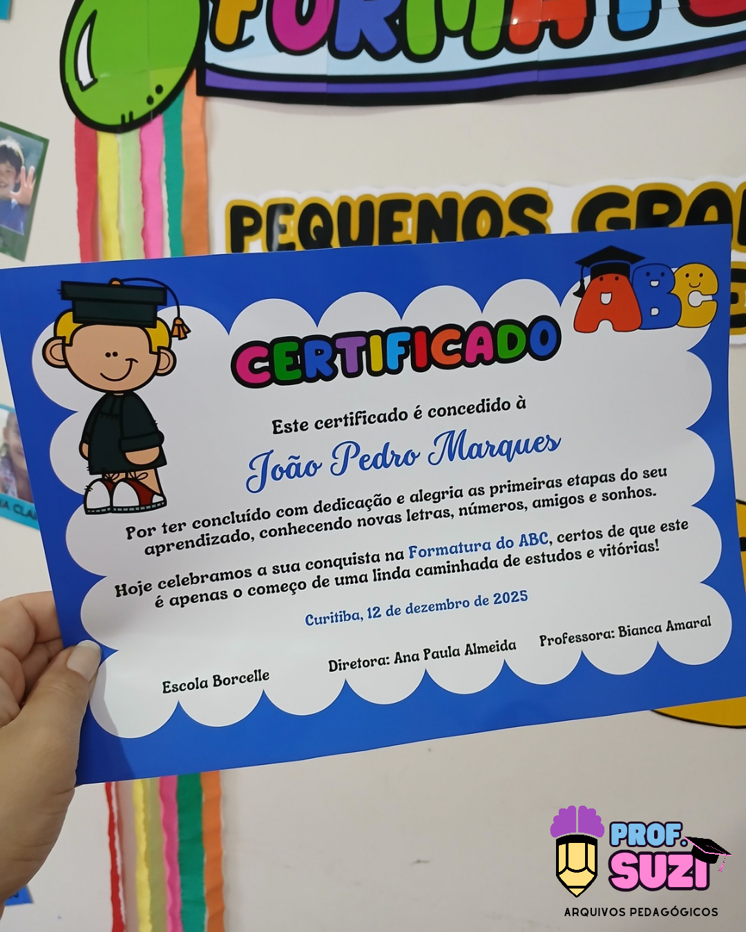 KIT PAINEL DE FORMATURA ABC - Imagem 6