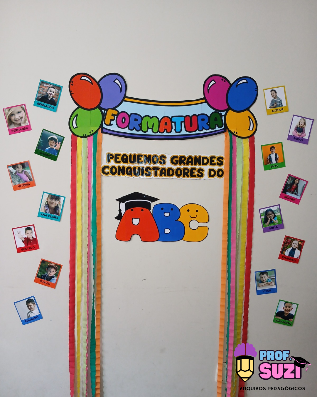 KIT PAINEL DE FORMATURA ABC - Imagem 3
