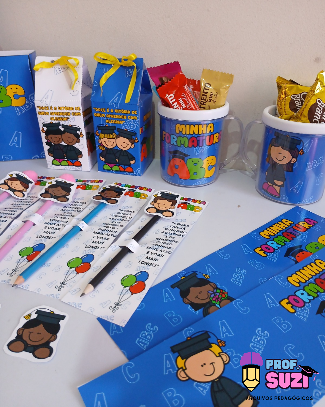 KIT LEMBRANCINHA FORMATURA ABC - Imagem 9