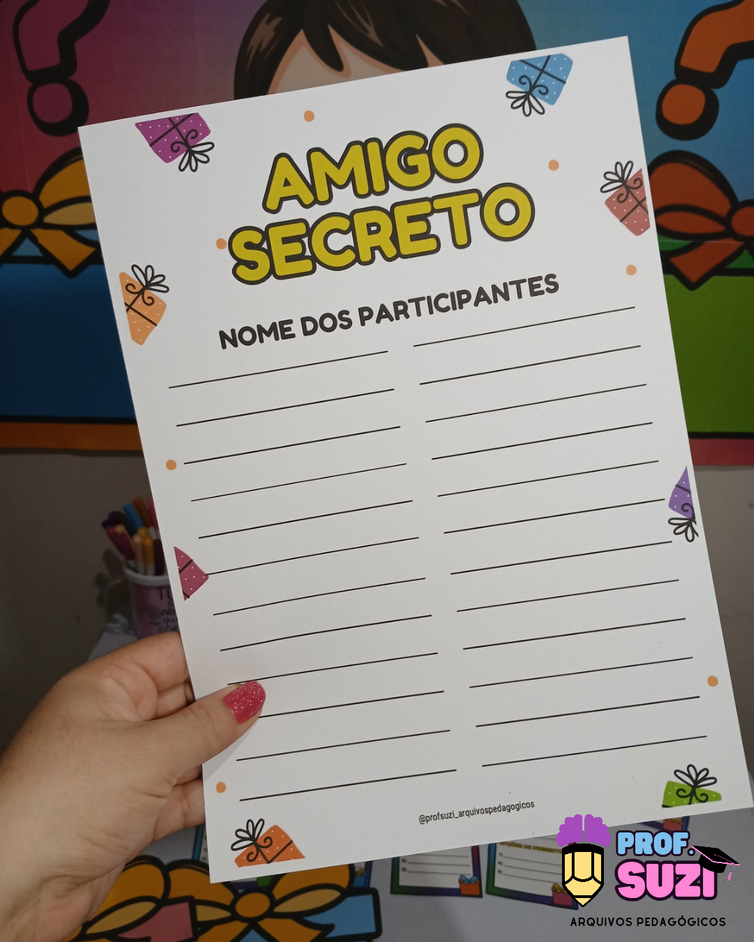 KIT AMIGO SECRETO - Imagem 6