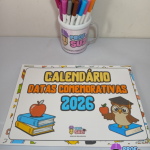 CALENDÁRIO DATAS COMEMORATIVAS 2026