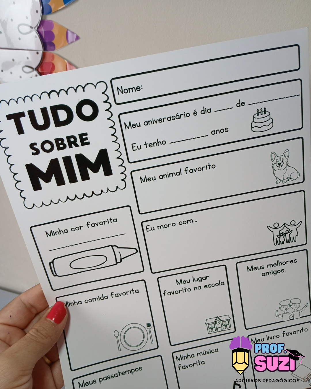 ATIVIDADE TUDO SOBRE MIM - Imagem 2