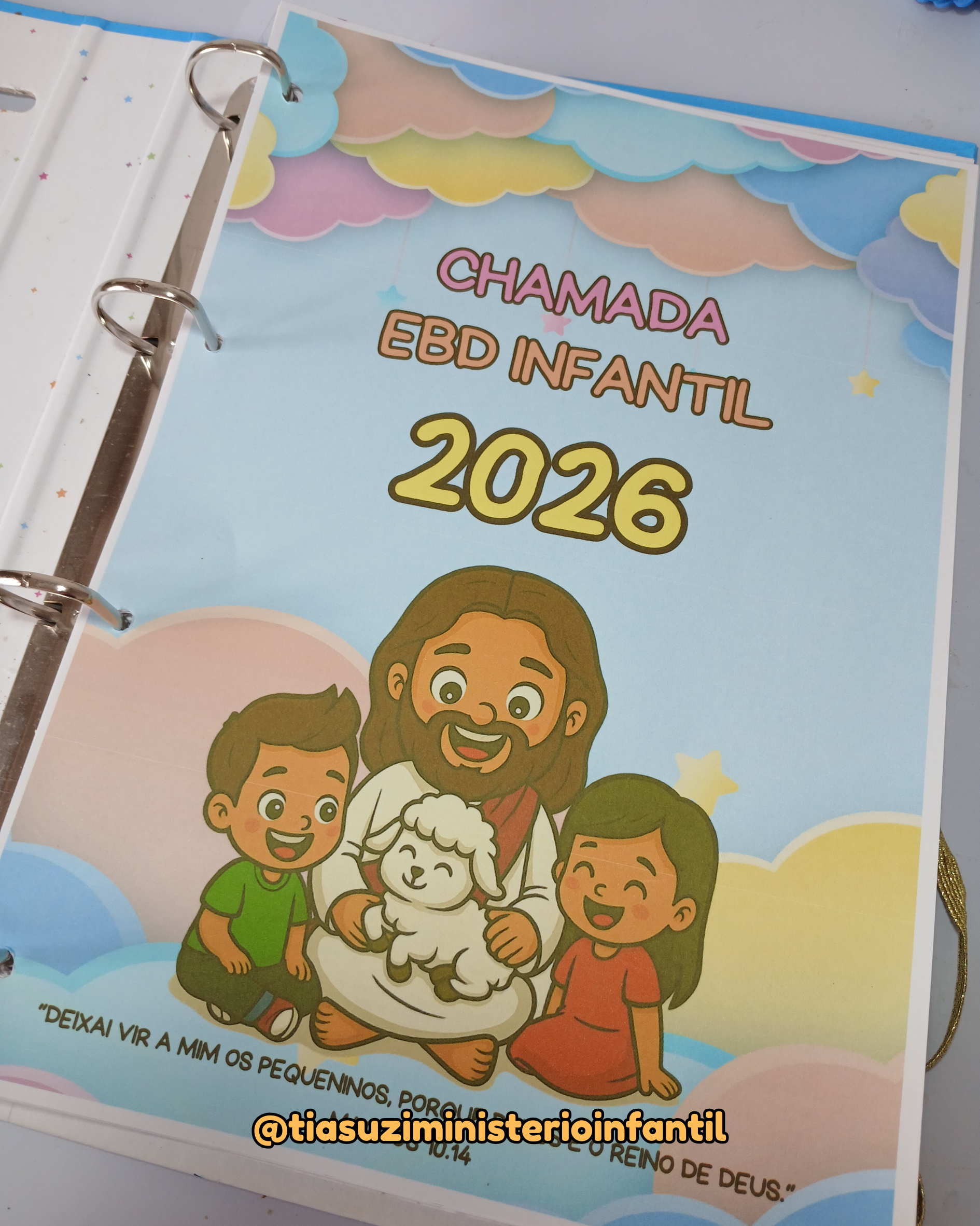 CHAMADA EBD INFANTIL 2026