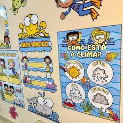 KIT SALA FUNDO DO MAR - Imagem 6