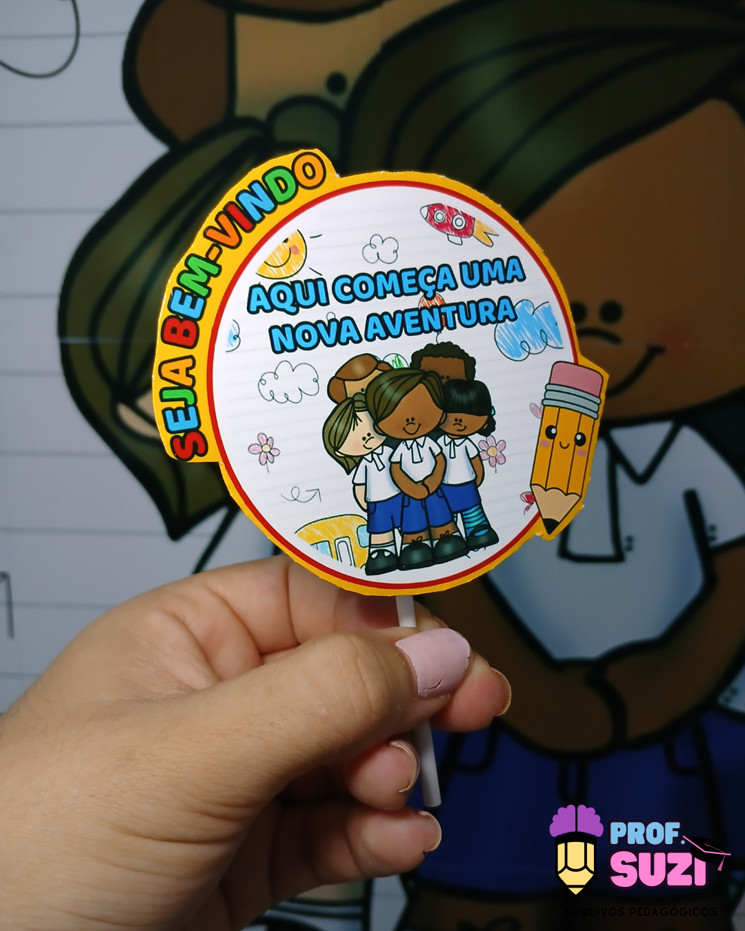 Painel Volta às Aulas – Sejam Bem-vindos - Imagem 7