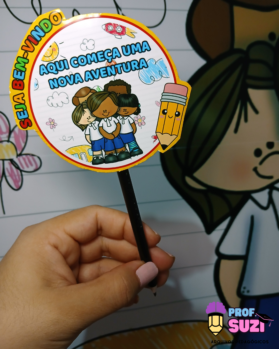 Painel Volta às Aulas – Sejam Bem-vindos - Imagem 9