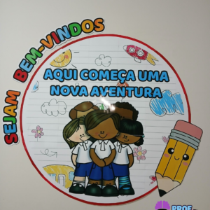 Painel Volta às Aulas – Sejam Bem-vindos