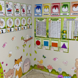 KIT SALA DE AULA - TEMA FLORESTA