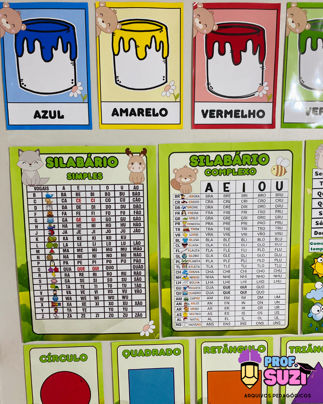 KIT SALA DE AULA - TEMA FLORESTA - Imagem 7