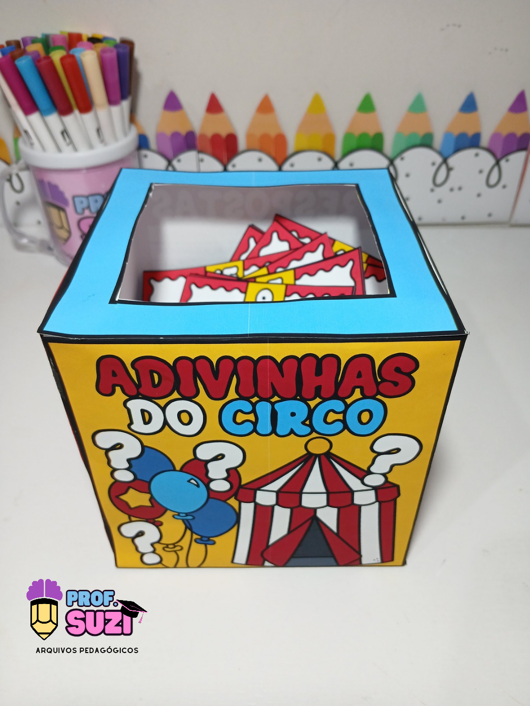 🎪✨ ADIVINHAS DO CIRCO – ATIVIDADE LÚDICA E INTERATIVA - Imagem 3