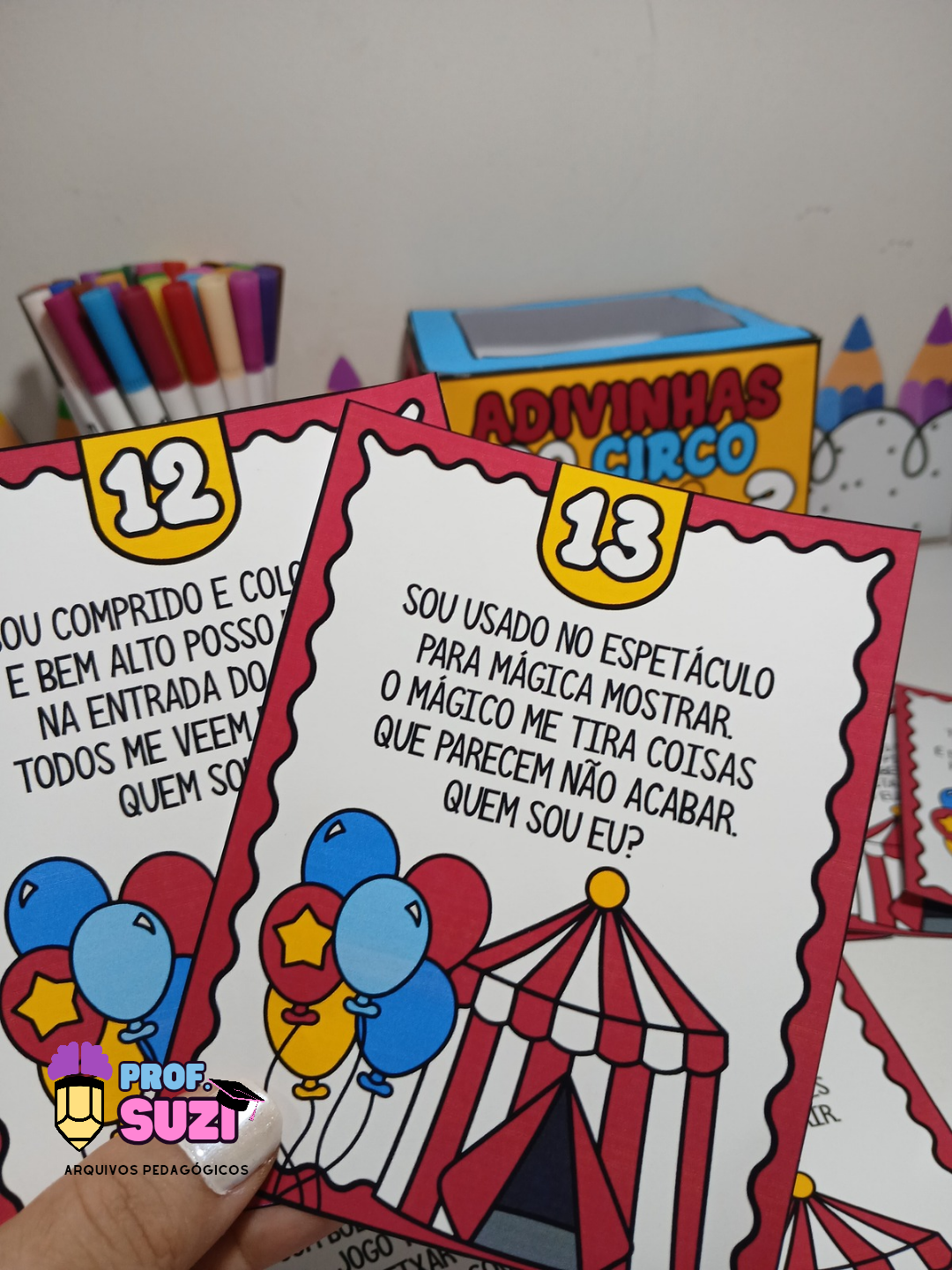 🎪✨ ADIVINHAS DO CIRCO – ATIVIDADE LÚDICA E INTERATIVA - Imagem 8