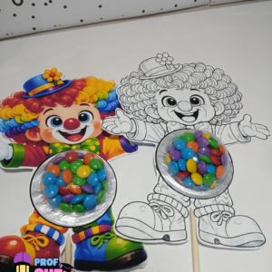 LEMBRANCINHA PALHACINHO BARRIGA DE CONFETE
