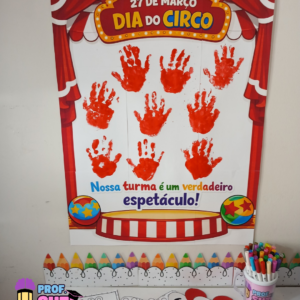 🎪✨ KIT PAINEL COLABORATIVO + ATIVIDADES – DIA DO CIRCO