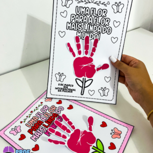 ATIVIDADE DIA DA MULHER – MÃOZINHA