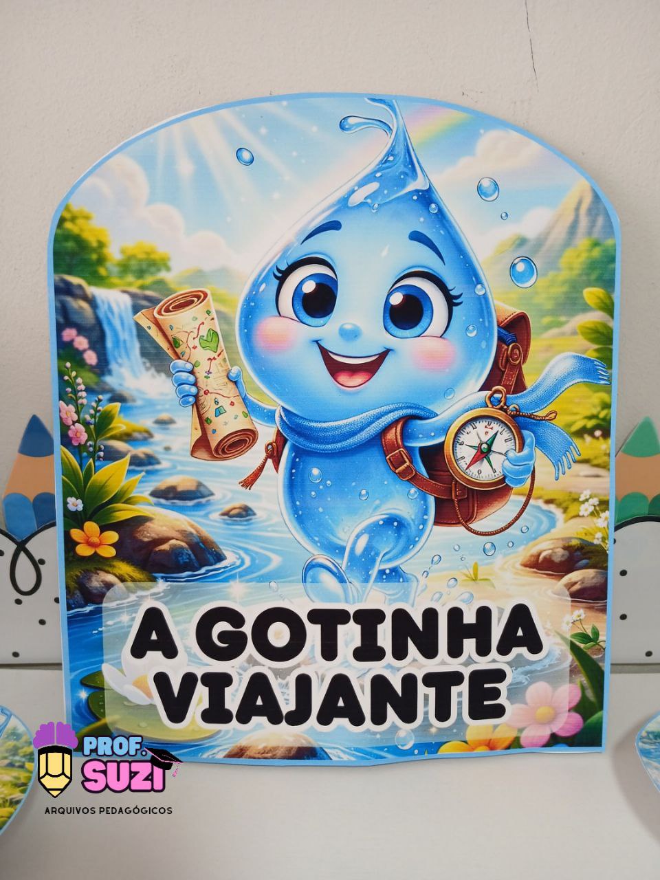 💧✨ Luva de História – A Gotinha Viajante - Imagem 4