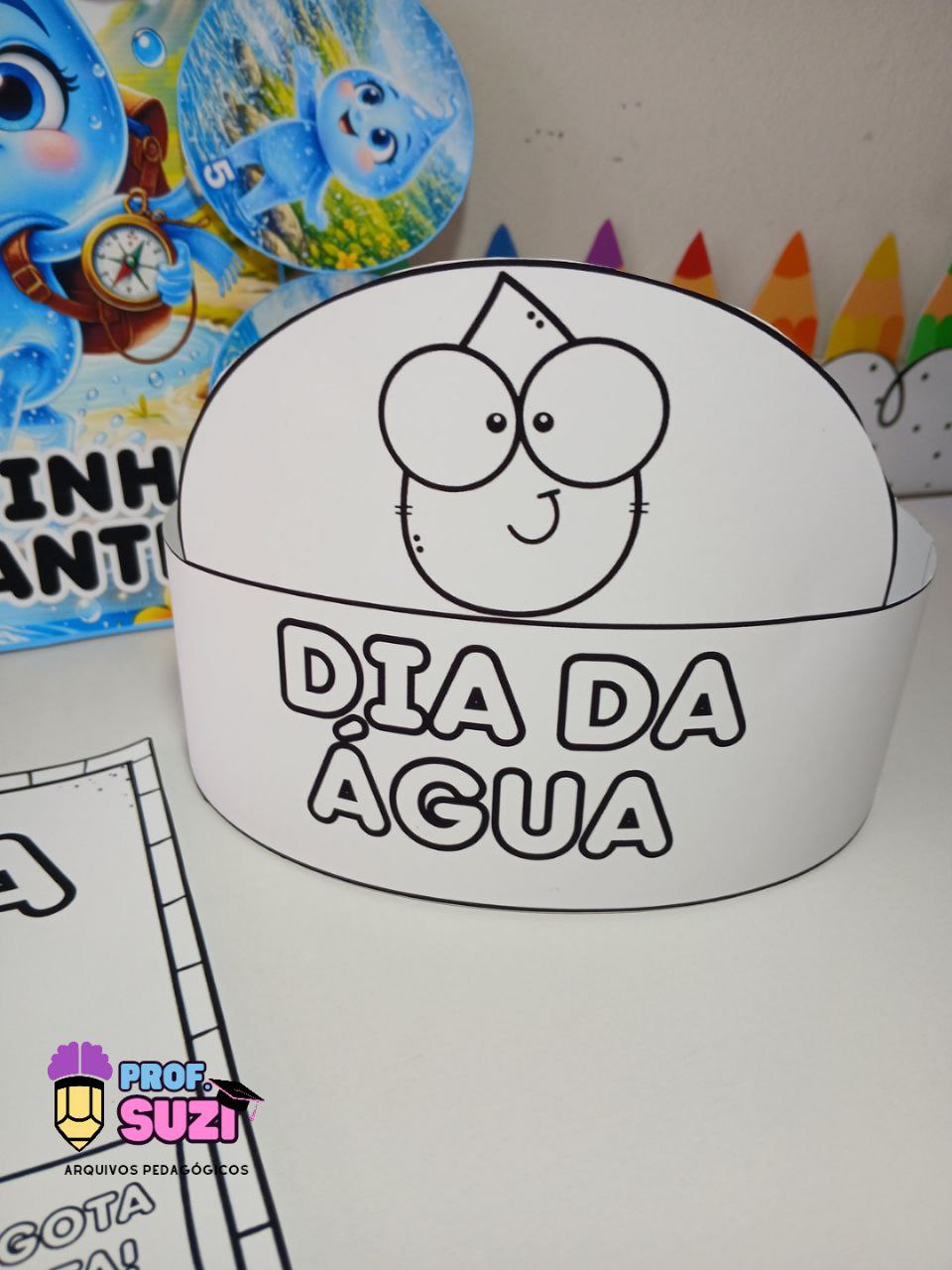 💧✨ Luva de História – A Gotinha Viajante - Imagem 2