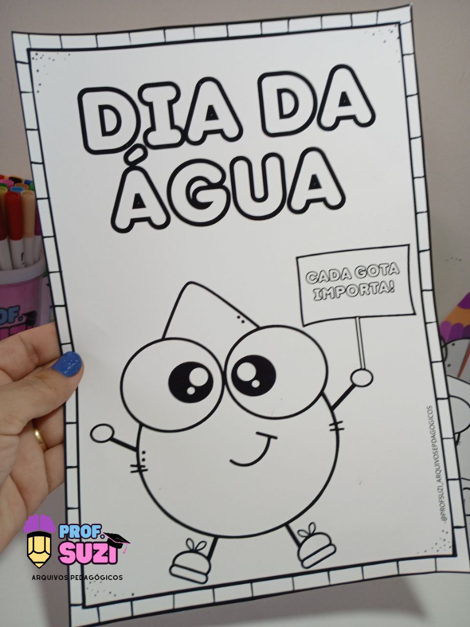 💧✨ Luva de História – A Gotinha Viajante - Imagem 5