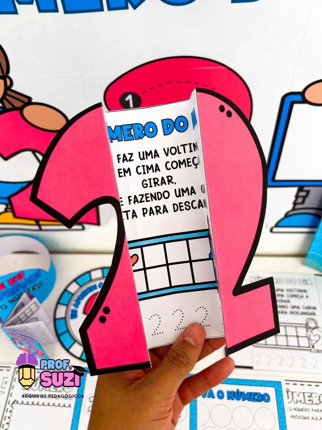 🌟 Kit Número 2 – Número do Dia - Imagem 4