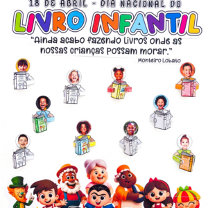 📚 Painel Interativo – Dia do Livro Infantil (18 de abril)