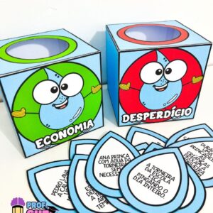 Atitudes de Economia e Desperdício da Água – Atividade Interativa