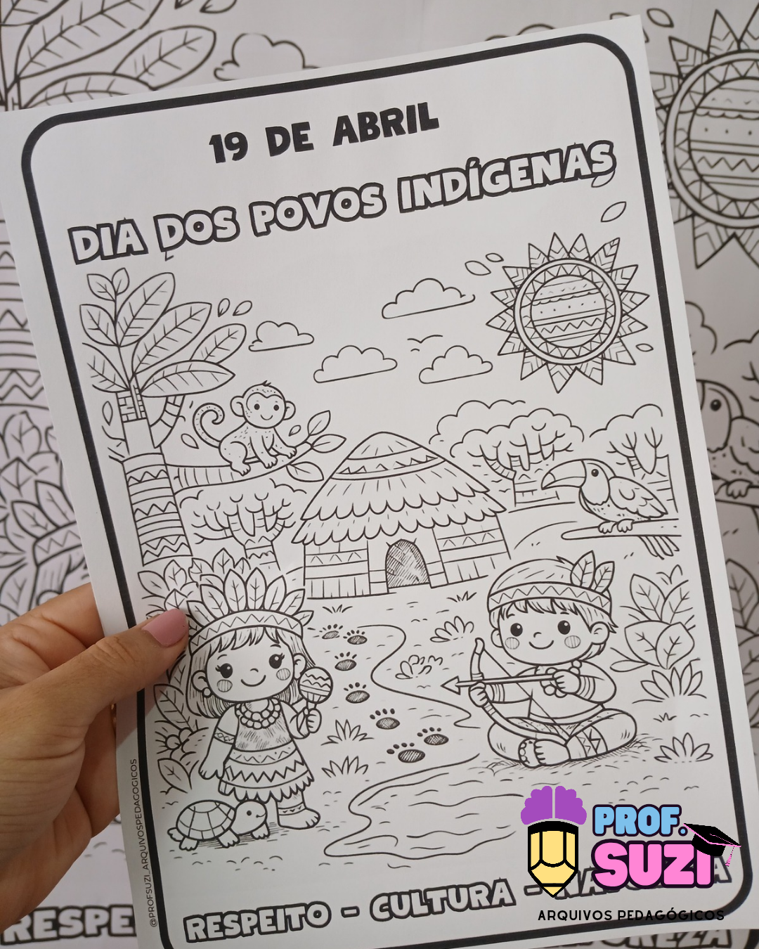 PROJETO POVOS INDÍGENAS
Painel Colaborativo + Tintas Naturais - Imagem 6