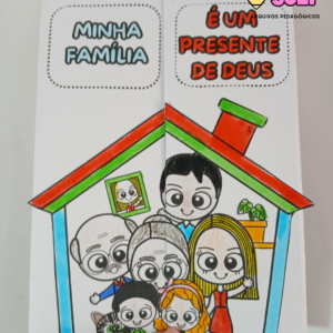 FLIPBOOK MINHA FAMÍLIA É UM PRESENTE DE DEUS