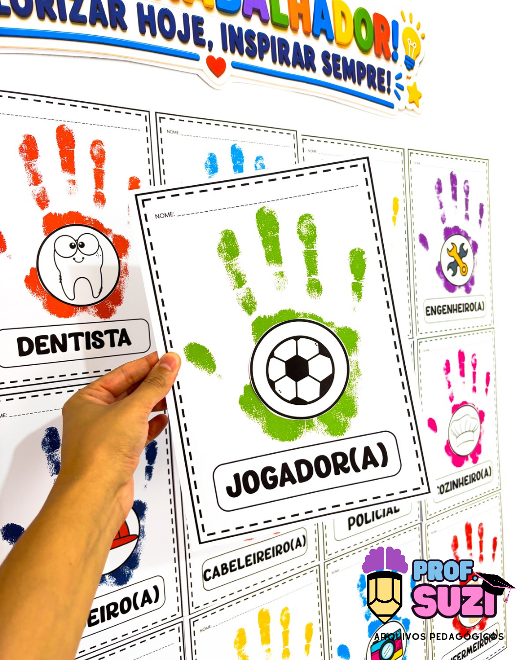 ATIVIDADE DIA DO TRABALHADOR – EDUCAÇÃO INFANTIL - Imagem 5