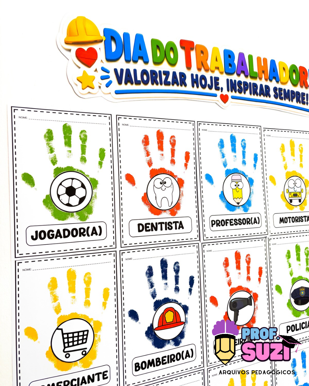 ATIVIDADE DIA DO TRABALHADOR – EDUCAÇÃO INFANTIL - Imagem 3