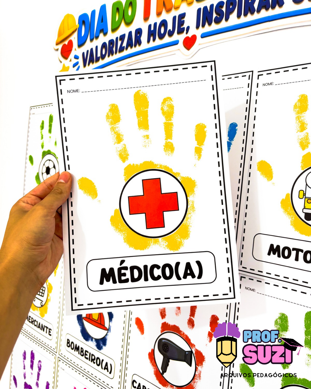 ATIVIDADE DIA DO TRABALHADOR – EDUCAÇÃO INFANTIL - Imagem 4
