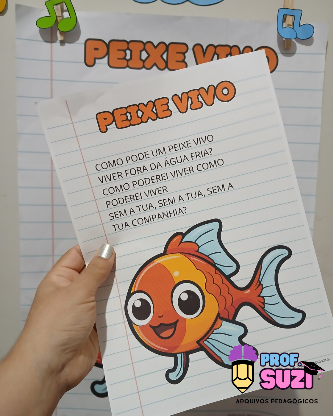 CANTIGAS POPULARES – KIT COMPLETO PARA SALA DE AULA ✨🎶 - Imagem 5