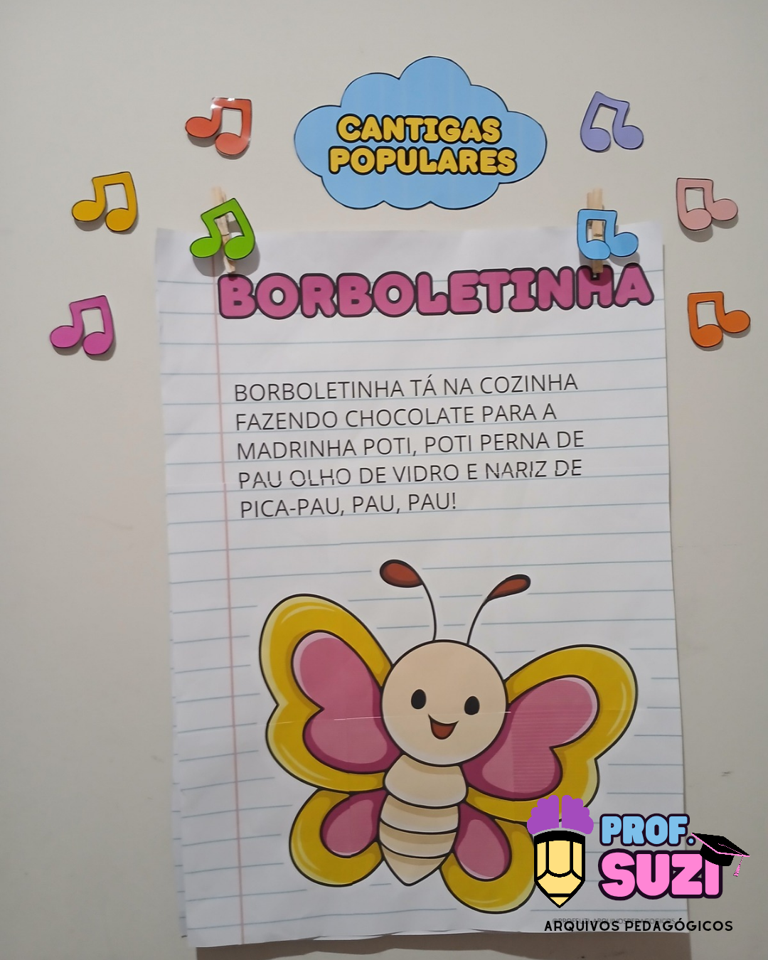 CANTIGAS POPULARES – KIT COMPLETO PARA SALA DE AULA ✨🎶 - Imagem 8