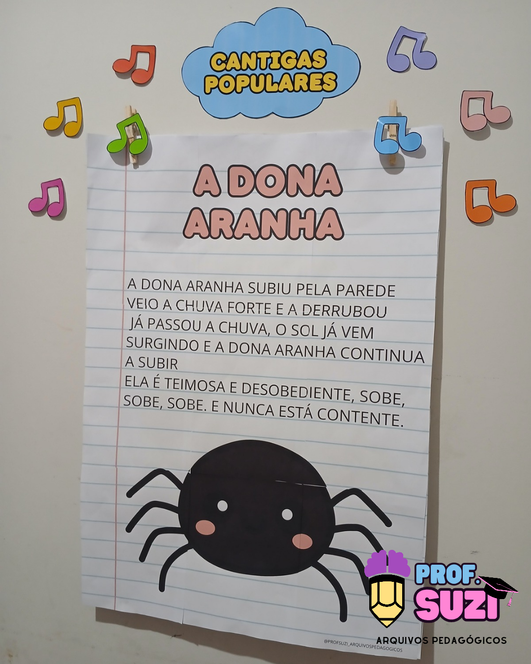 CANTIGAS POPULARES – KIT COMPLETO PARA SALA DE AULA ✨🎶 - Imagem 9