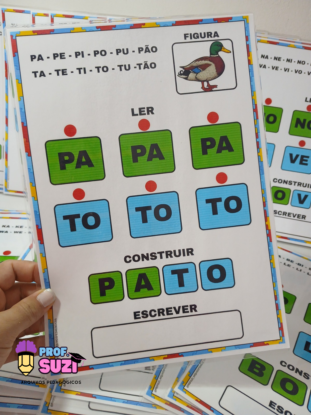 PRANCHAS DE LEITURA – ALFABETIZAÇÃO INCLUSIVA - Imagem 3